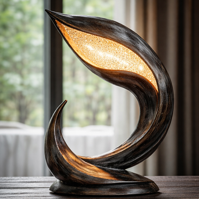 Sculpted Orb Luminary image
